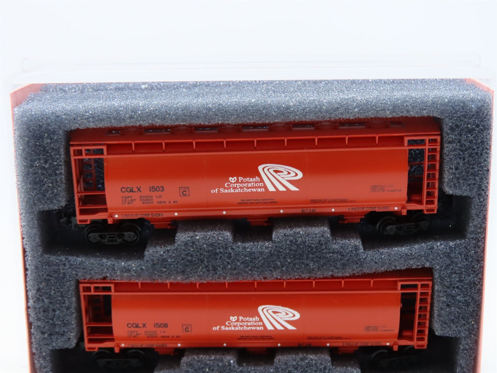 Z FULL THROTTLE WDW1012 CGLX Saskatchewan Potash 51' Cylindrical Hopper - Set #2