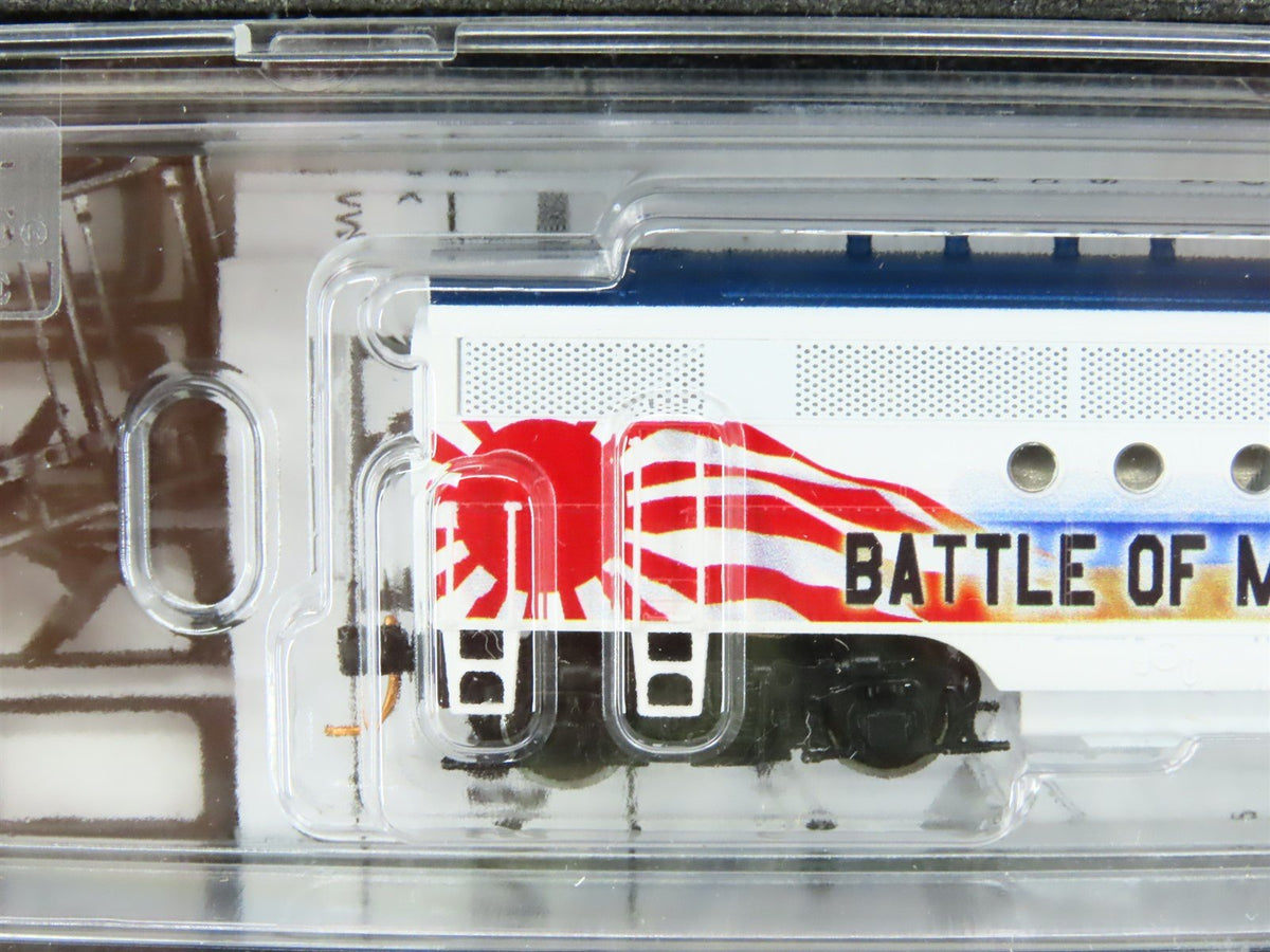 N Scale Micro-Trains MTL 99321081 Battle of Midway EMD FTA Diesel &amp; Caboose Set