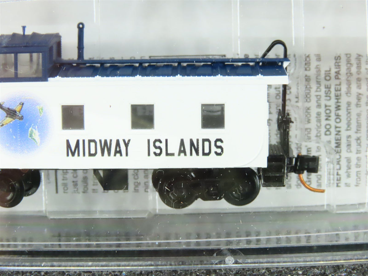 N Scale Micro-Trains MTL 99321081 Battle of Midway EMD FTA Diesel &amp; Caboose Set