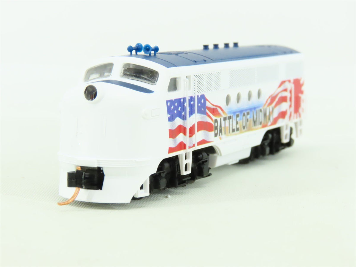 N Scale Micro-Trains MTL 99321081 Battle of Midway EMD FTA Diesel &amp; Caboose Set