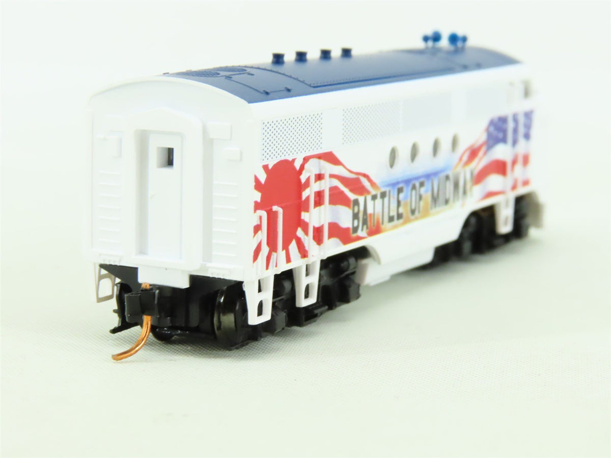 N Scale Micro-Trains MTL 99321081 Battle of Midway EMD FTA Diesel &amp; Caboose Set