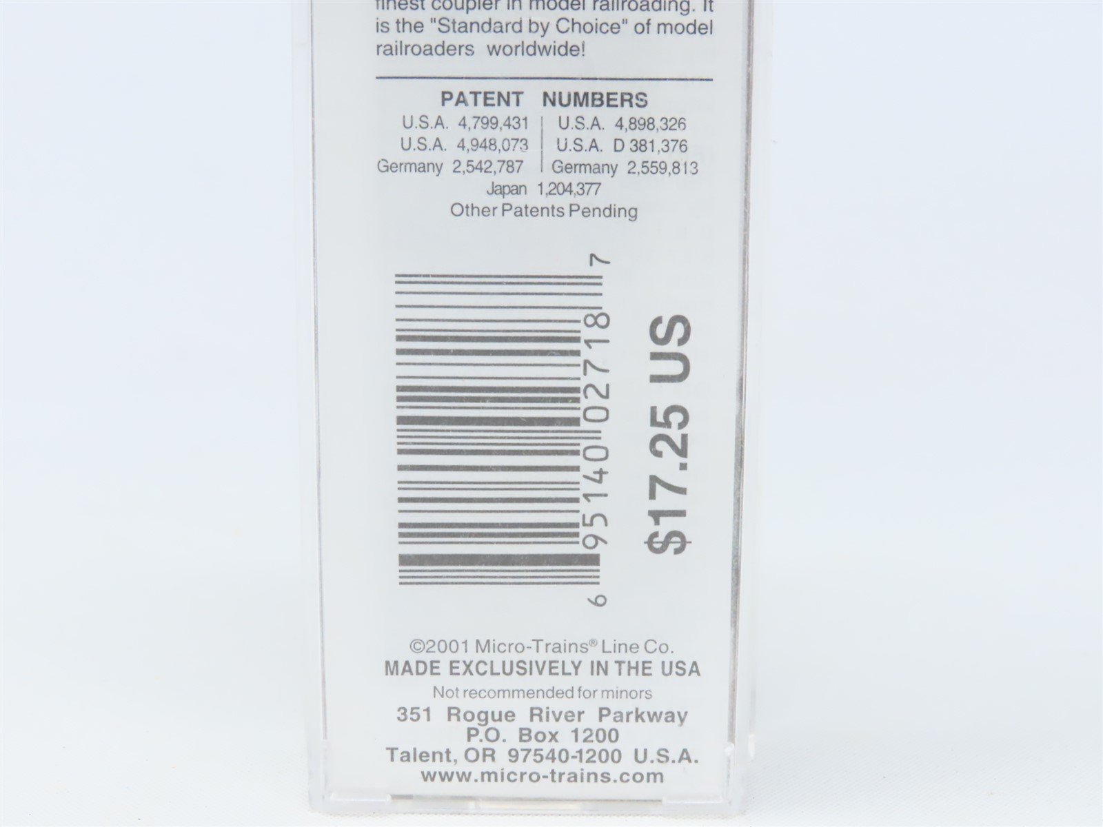 N Scale Micro-Trains MTL 25040 CIRR Chattahoochee Industrial 50' Box Car #90068