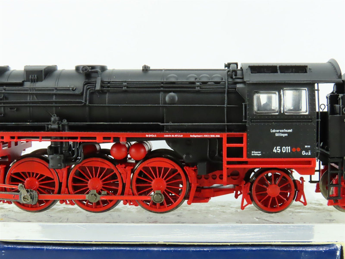 HO Liliput L104501 DB German Era III &quot;Lokversuchsamt&quot; 2-10-2 BR 45 Steam #011