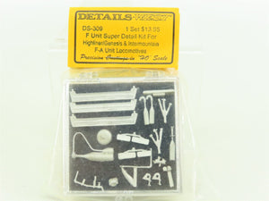 HO 1/87 Scale Details West DS-309 EMD F-A Unit Diesel Super Detail Kit