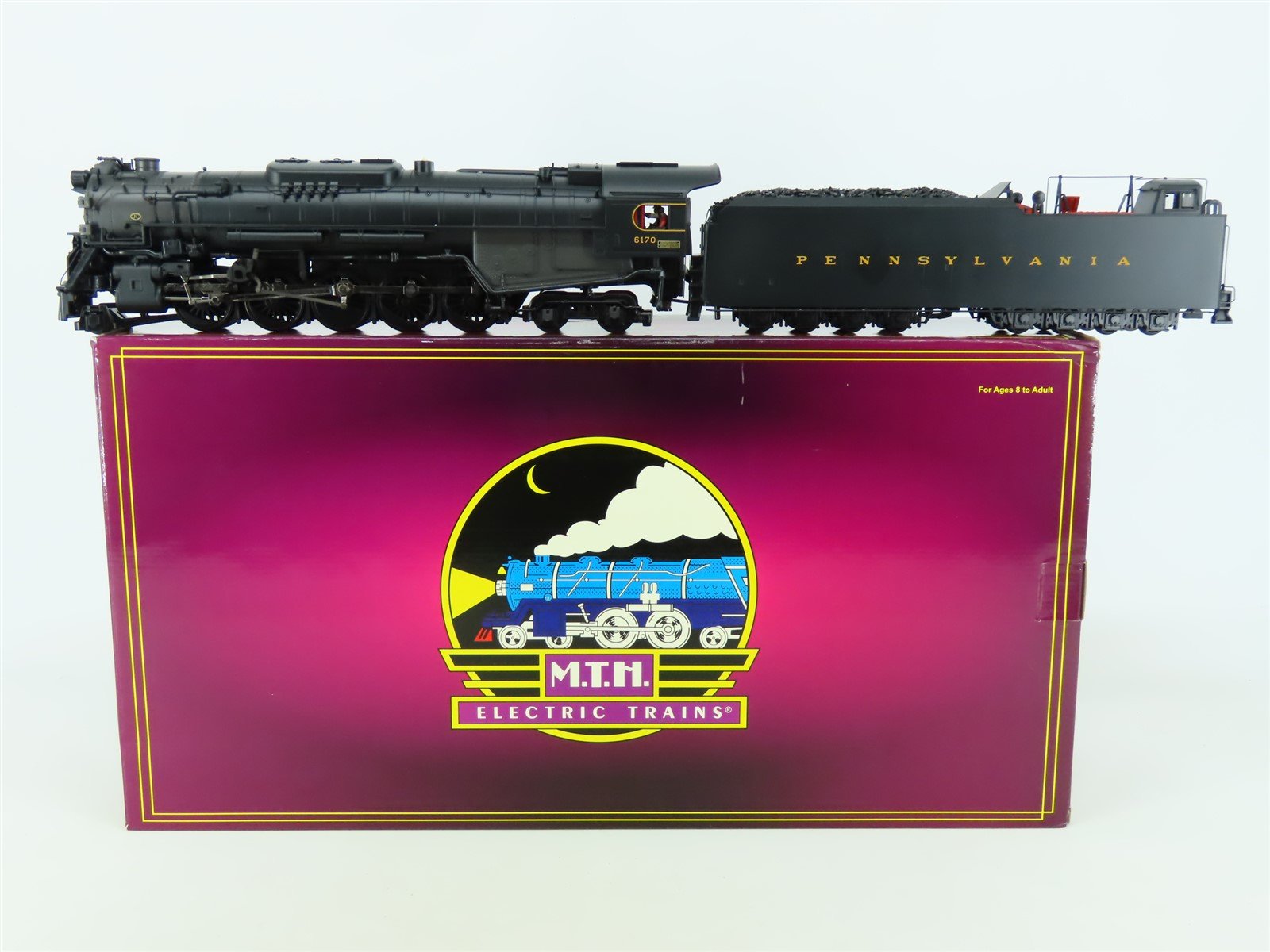 O Scale 2-Rail MTH 20-3160-2 PRR 2-10-4 J-1 Steam #6170 - Proto-Sound 2.0