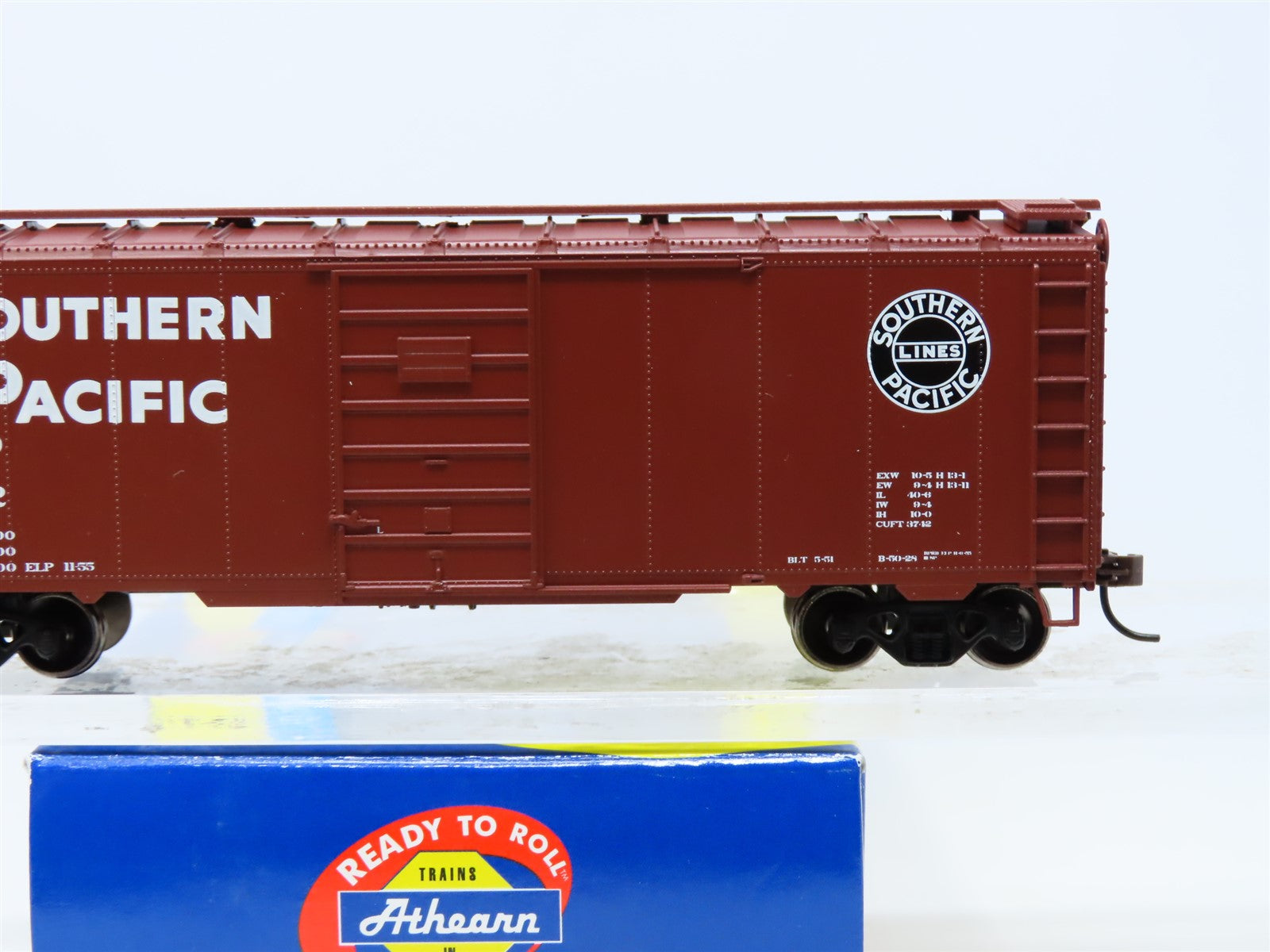 HO Scale Athearn #70319 T&NO SP Southern Pacific 40' Single Door Box Car #62312