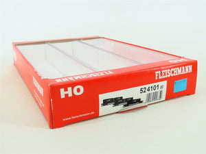 HO Scale Fleischmann 524101 SBB Swiss Flat Cars w/Crossrail Containers 3-Pack