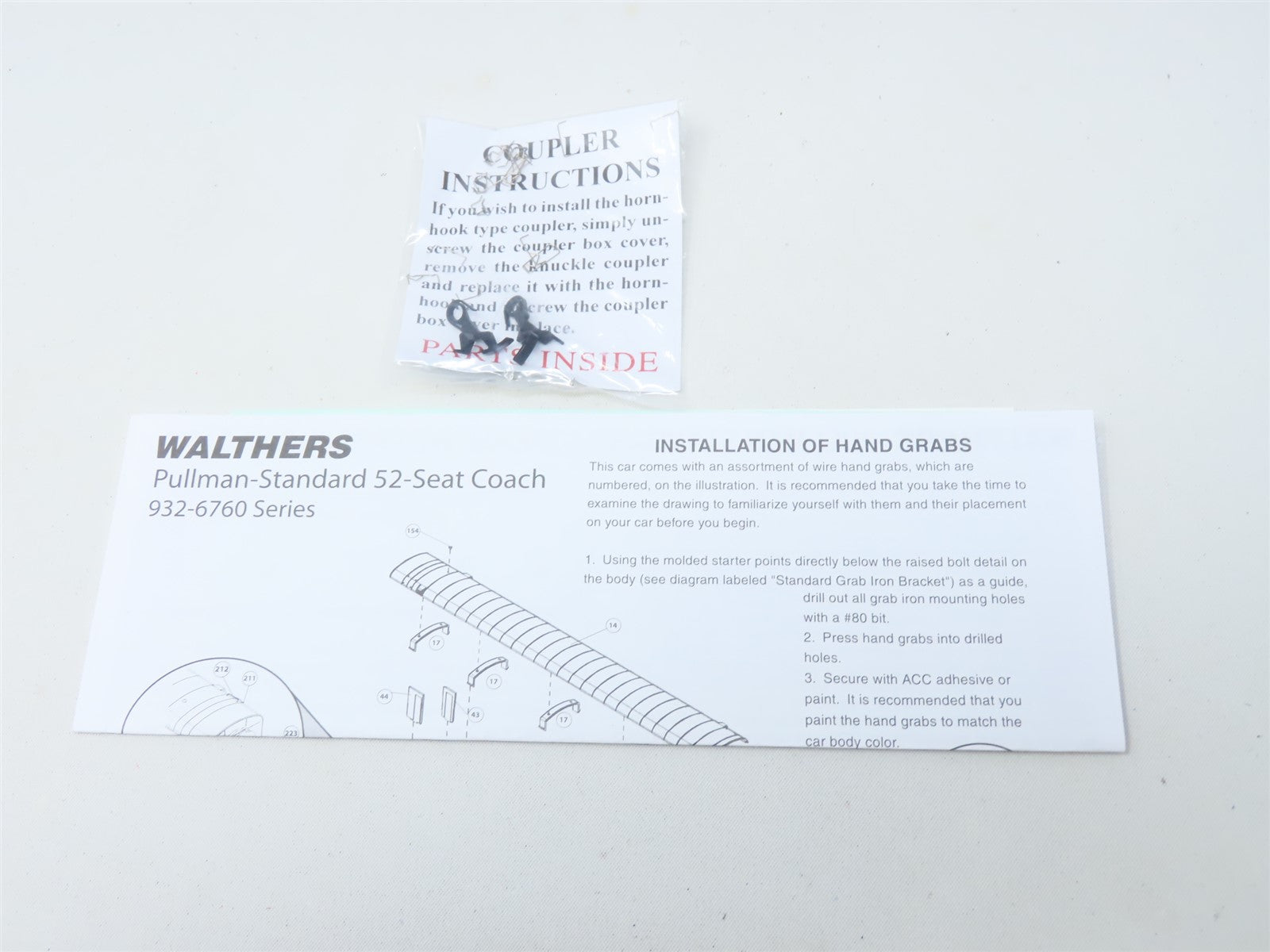 HO Scale Walthers #932-6769 C&O Chesapeake & Ohio 52-Seat Coach Passenger