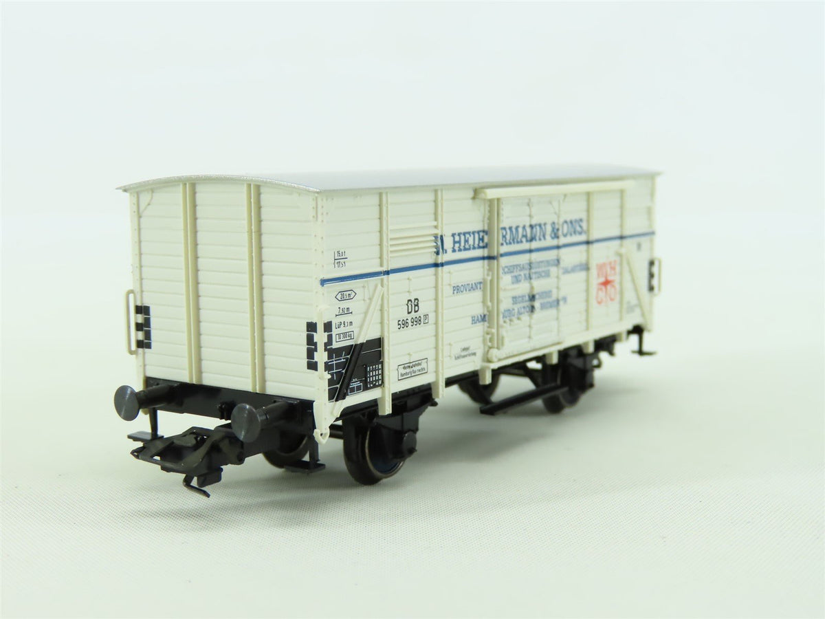 HO Trix 24029 DB German Era III &quot;Ship&#39;s Provisions&quot; Freight 4-Car Set w/Van