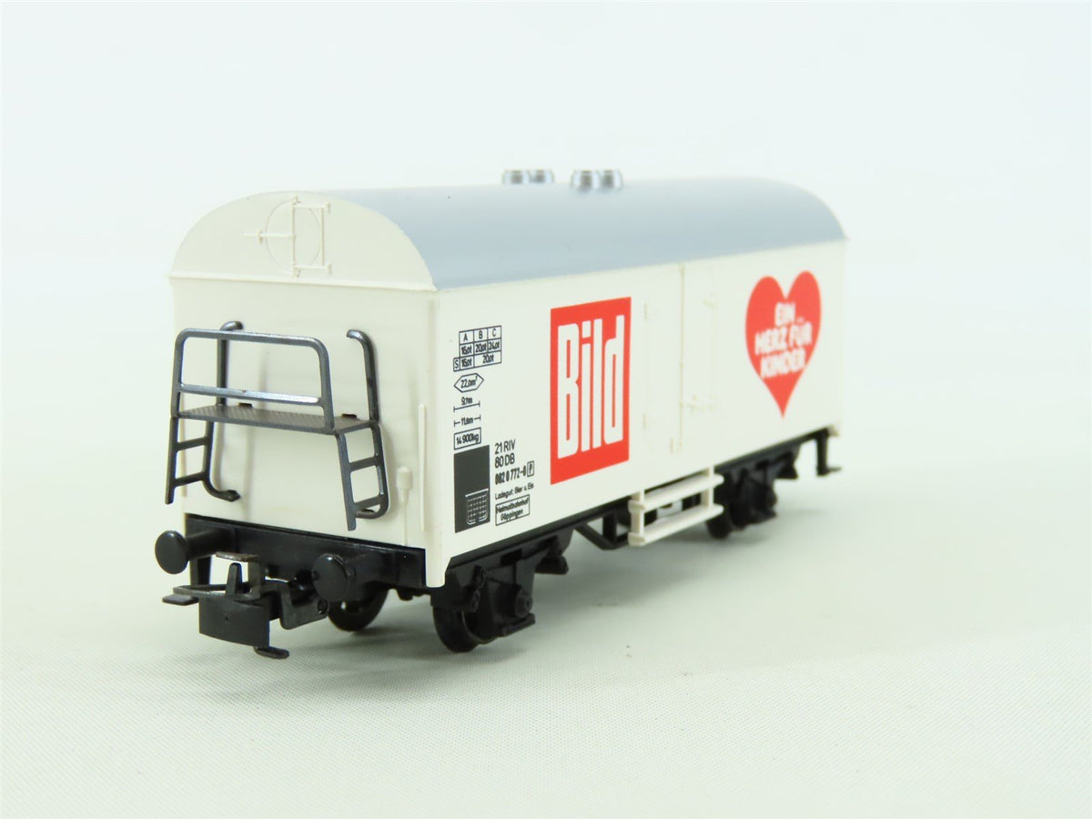 HO Scale Marklin 4400 DB German &quot;Big Helps Small&quot; Charity Reefers 6-Car Set