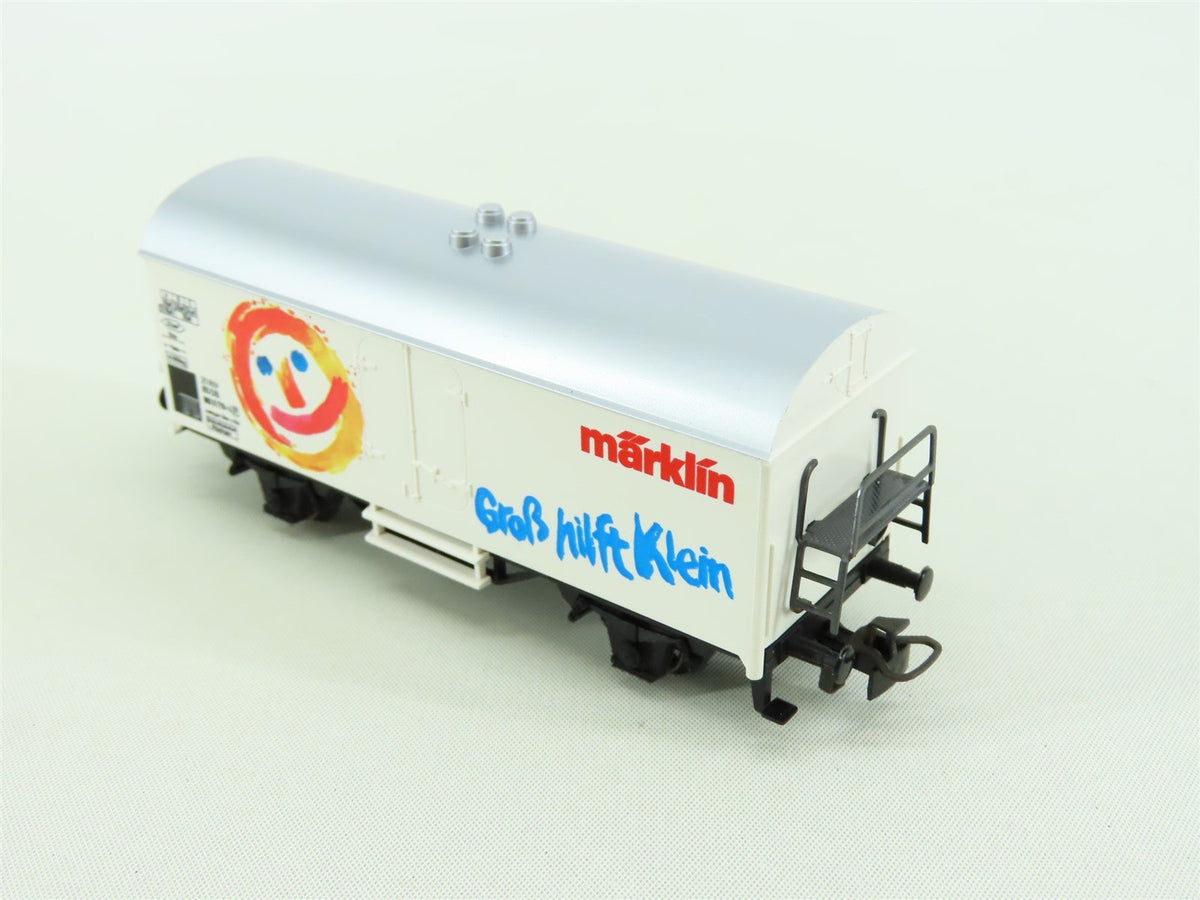 HO Scale Marklin 4400 DB German &quot;Big Helps Small&quot; Charity Reefers 6-Car Set