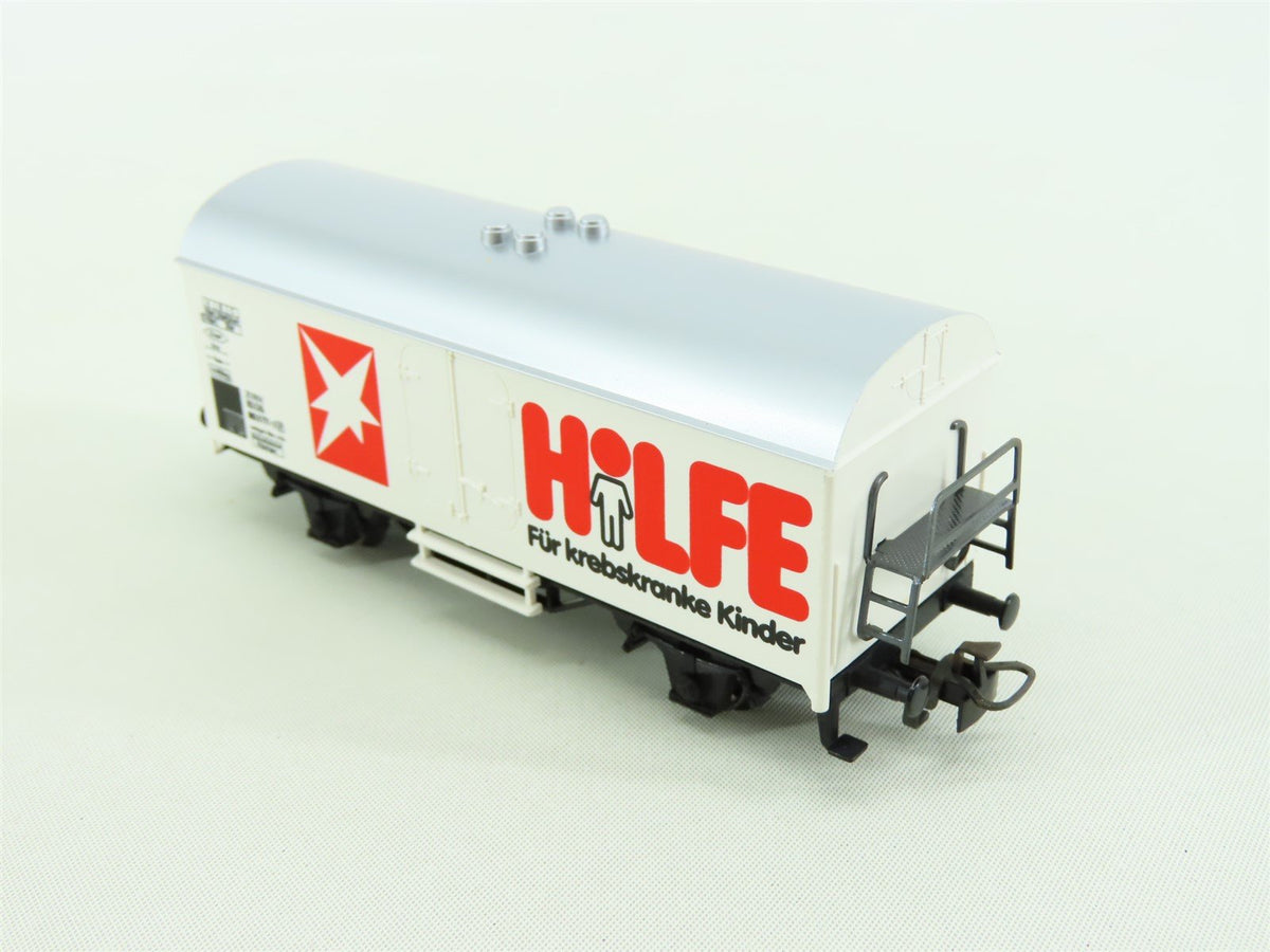 HO Scale Marklin 4400 DB German &quot;Big Helps Small&quot; Charity Reefers 6-Car Set