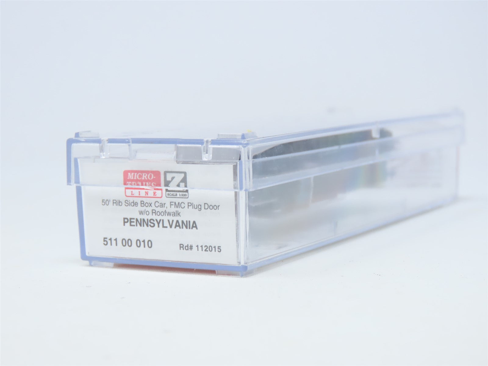 Z Scale Micro-Trains MTL 51100010 PRR Pennsylvania Rib Side 50' Box Car #112015