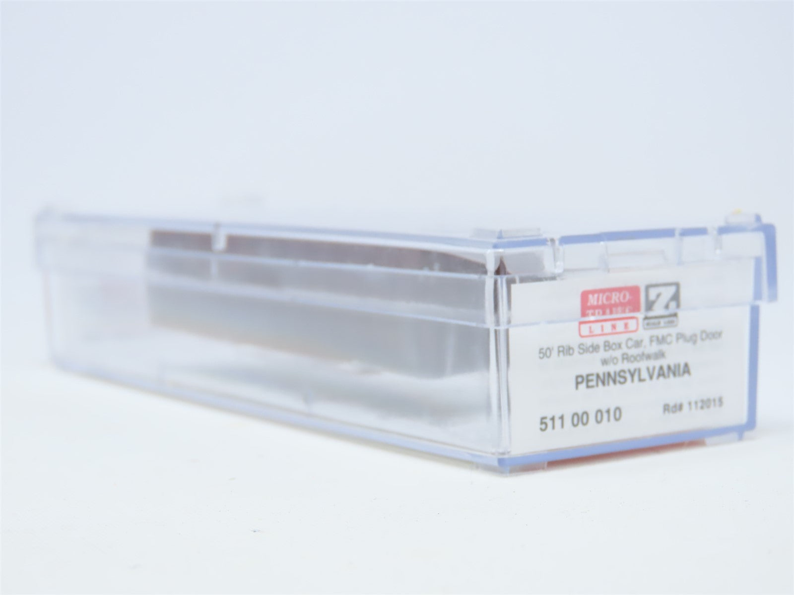 Z Scale Micro-Trains MTL 51100010 PRR Pennsylvania Rib Side 50' Box Car #112015