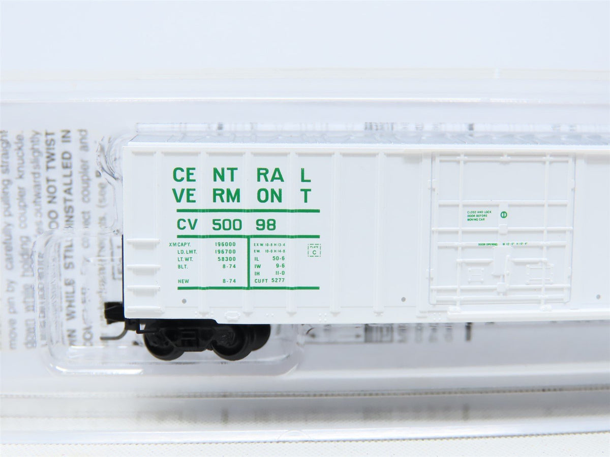 Z Scale Micro-Trains MTL 51100062 CV Central Vermont Rib Side 50&#39; Box Car #50098