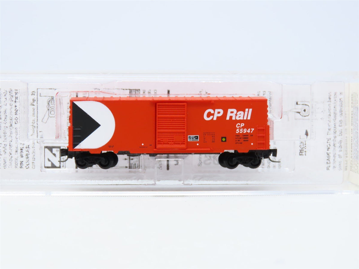 Z Scale Micro-Trains MTL 50300022 CP Rail Canadian Pacific 40&#39; Box Car #55947