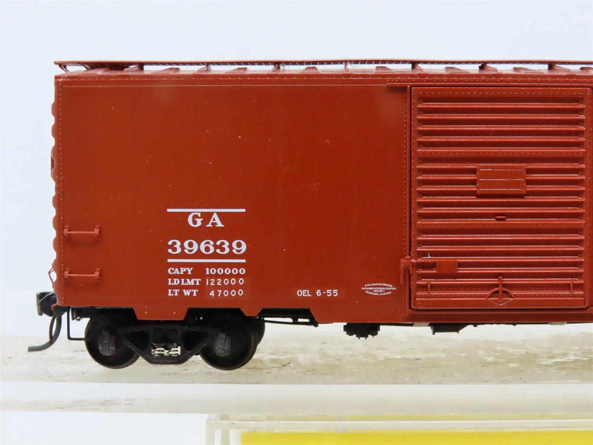 HO Scale Kadee #5107 GA Georgia Railroad 40&#39; PS-1 Single Door Box Car #39639