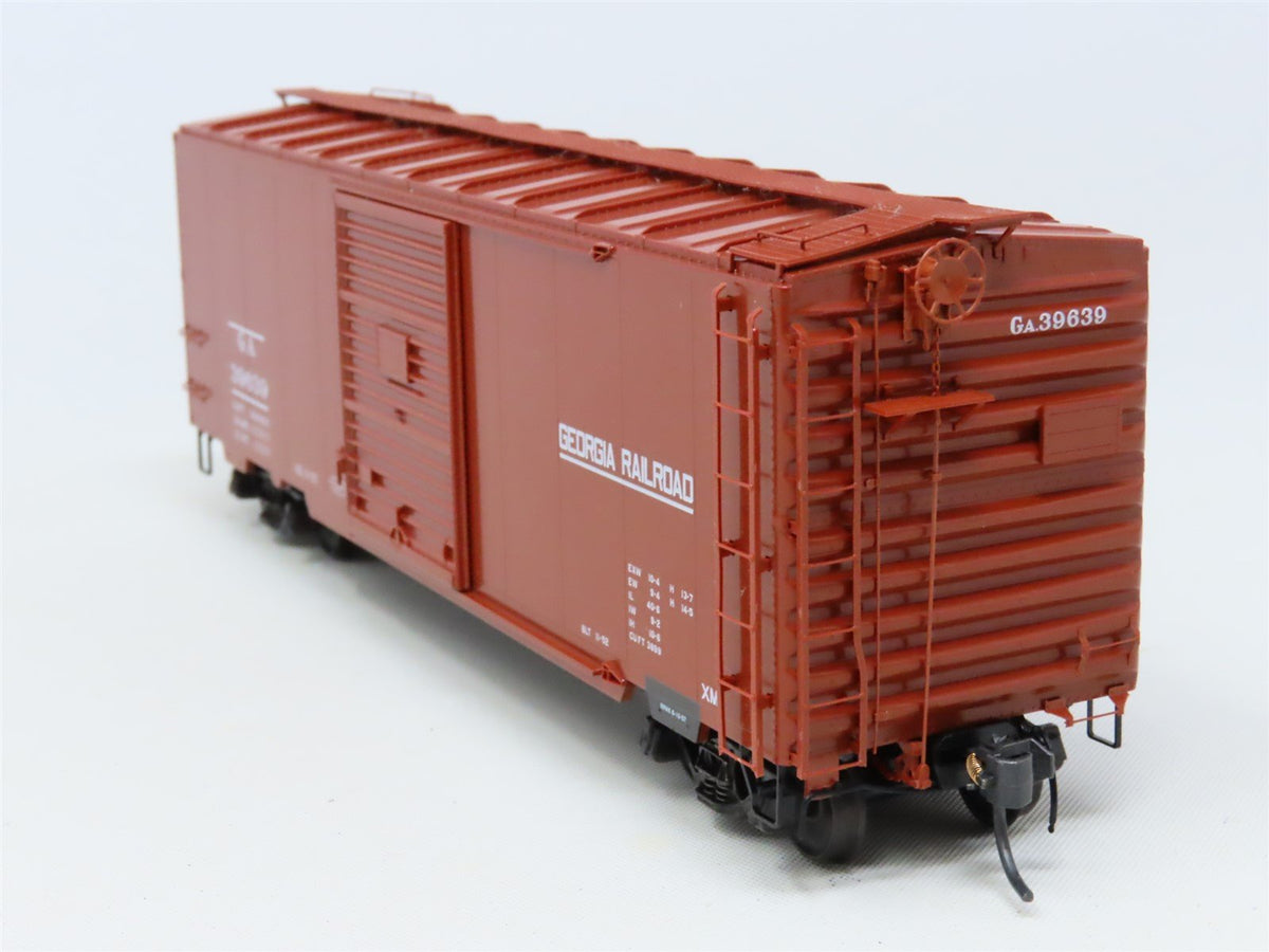 HO Scale Kadee #5107 GA Georgia Railroad 40&#39; PS-1 Single Door Box Car #39639