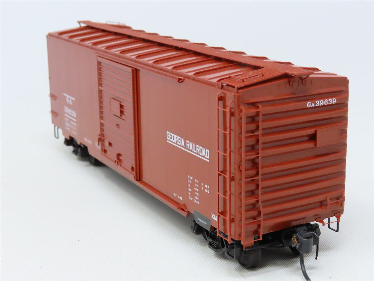 HO Scale Kadee #5107 GA Georgia Railroad 40&#39; PS-1 Single Door Box Car #39639