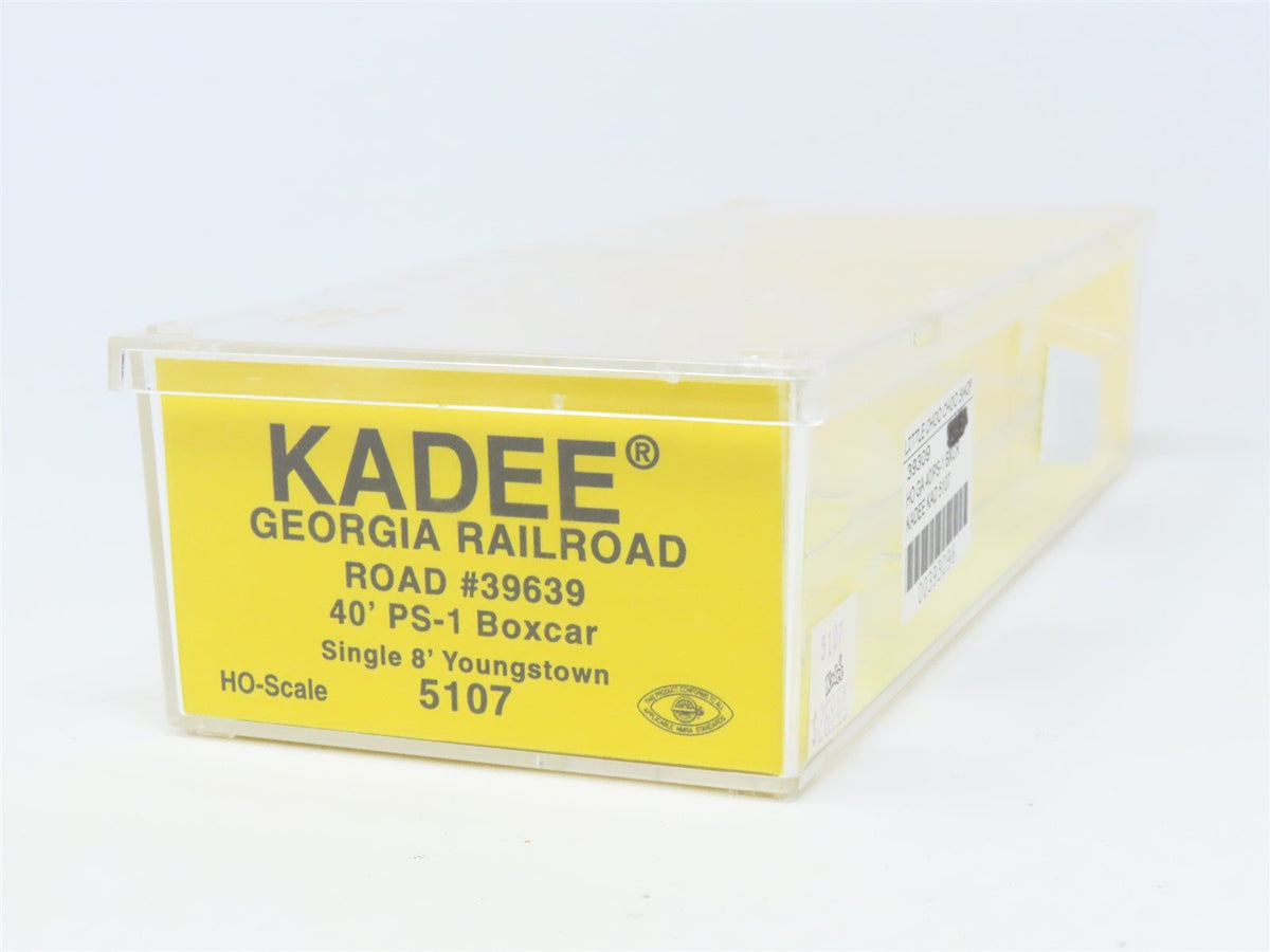 HO Scale Kadee #5107 GA Georgia Railroad 40&#39; PS-1 Single Door Box Car #39639