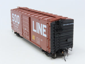 HO Scale Kadee #5228 SOO Line 40' PS-1 Single 8' Door Box Car #137796