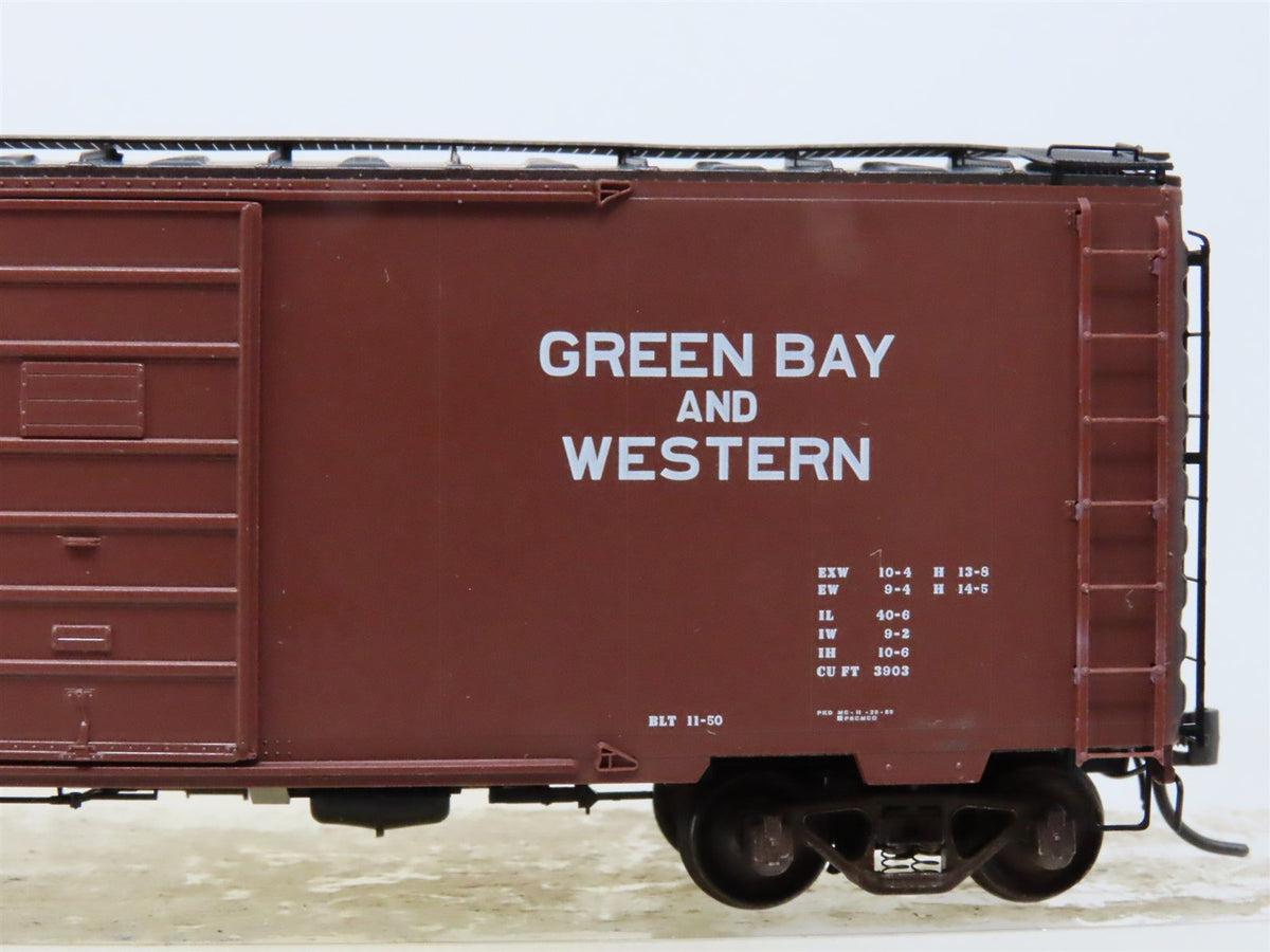 HO Scale Kadee #4016 GBW Green Bay Route 40&#39; PS-1 Single Door Box Car #799