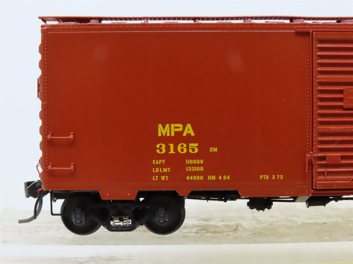 HO Scale Kadee #4025 MPA Maryland &amp; Pennsylvania 40&#39; Single Door Box Car #3165