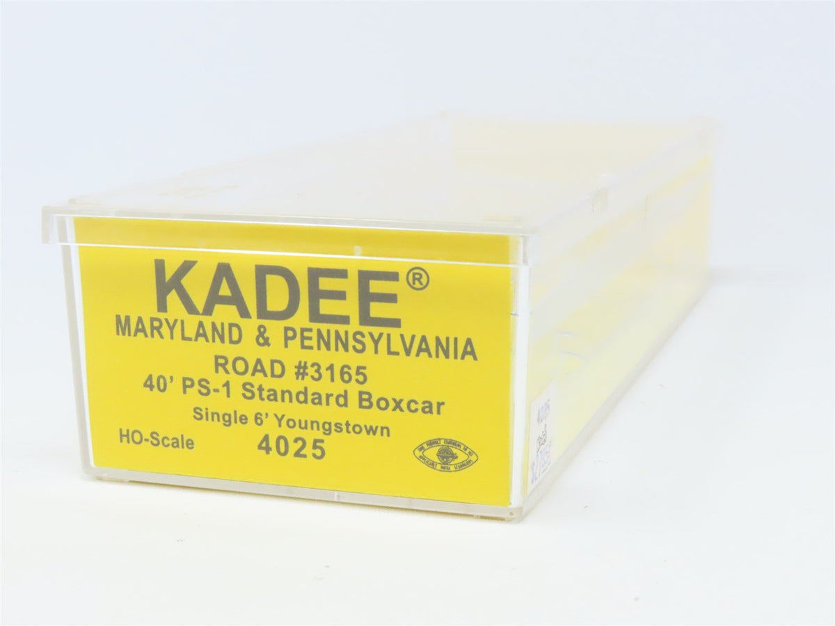 HO Scale Kadee #4025 MPA Maryland &amp; Pennsylvania 40&#39; Single Door Box Car #3165