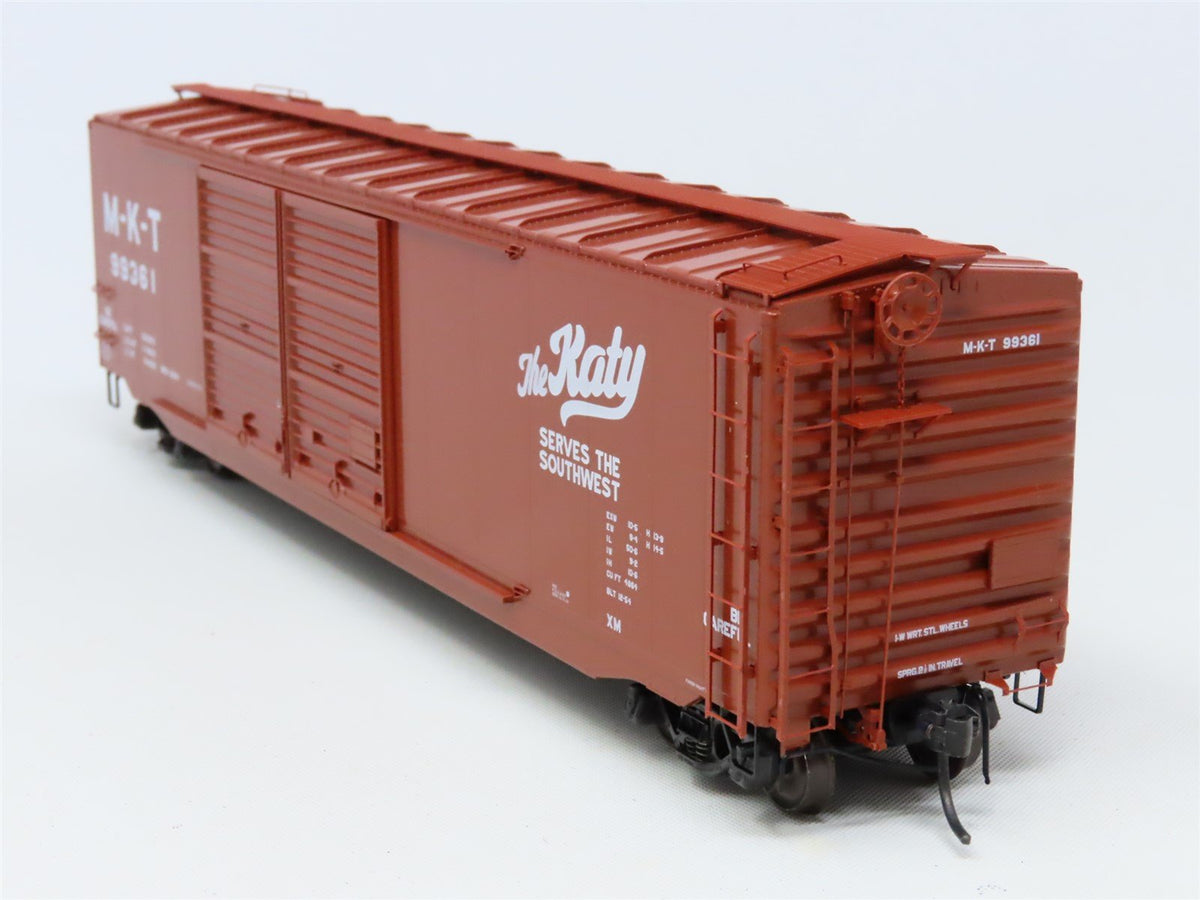 HO Scale Kadee #6506 MKT Missouri Kansas Texas &quot;The Katy&quot; 50&#39; Box Car #99361