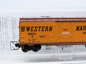 Z Scale Micro-Trains MTL 50200212 WMRX Western Maryland Plug Door 40' Boxcar #9