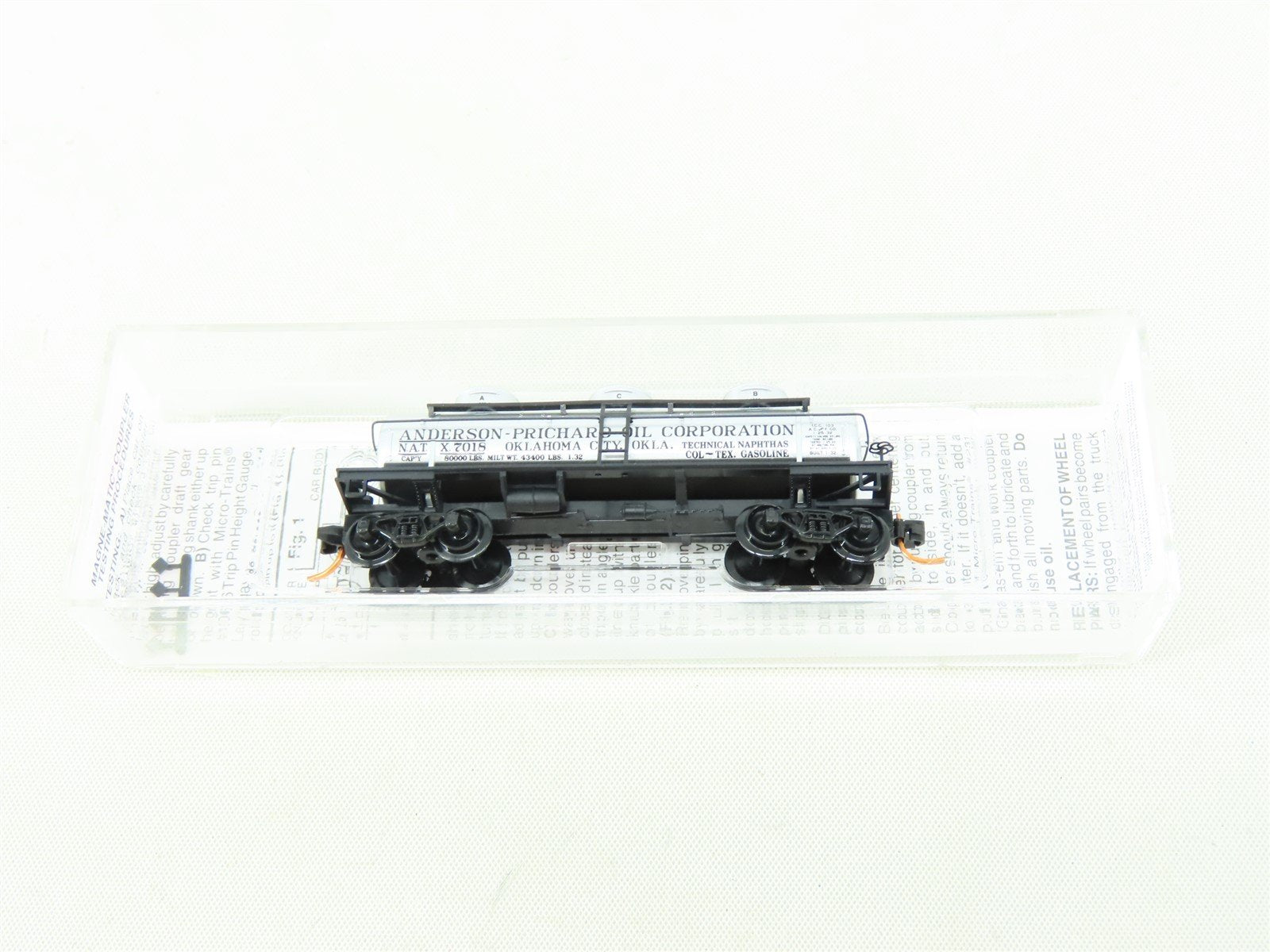 N Scale Micro-Trains MTL 06600020 NATX North American Car 3 Dome Tank Car #7018