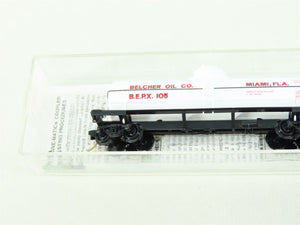 N Scale Micro-Trains MTL 65420 BERX Belcher Oil Co. Single Dome Tank Car #105