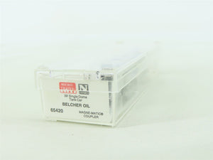 N Scale Micro-Trains MTL 65420 BERX Belcher Oil Co. Single Dome Tank Car #105