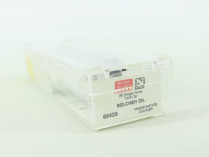 N Scale Micro-Trains MTL 65420 BERX Belcher Oil Co. Single Dome Tank Car #105