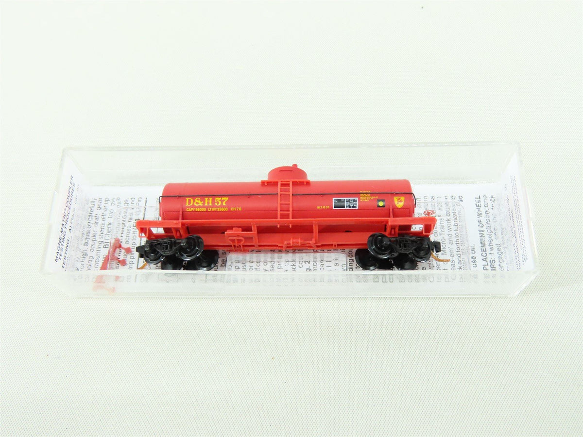 N Scale Micro-Trains MTL 06500650 D&amp;H Delaware &amp; Hudson Single Dome Tank Car #57