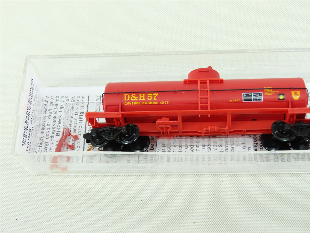 N Scale Micro-Trains MTL 06500650 D&amp;H Delaware &amp; Hudson Single Dome Tank Car #57