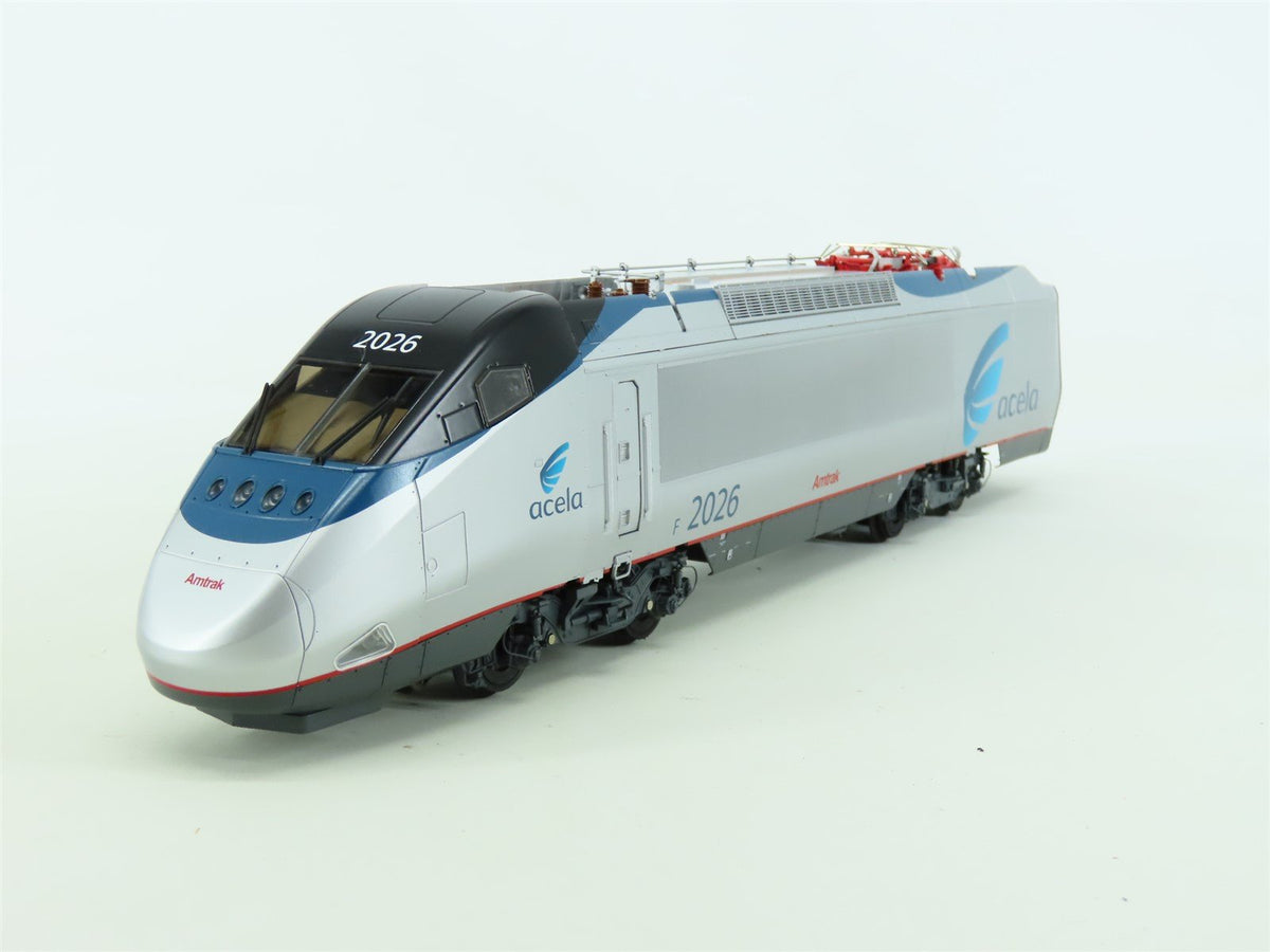 O 3-Rail Lionel 6-31714 AMTK Amtrak Acela Train Set w/ 6-15584 Add-on Set