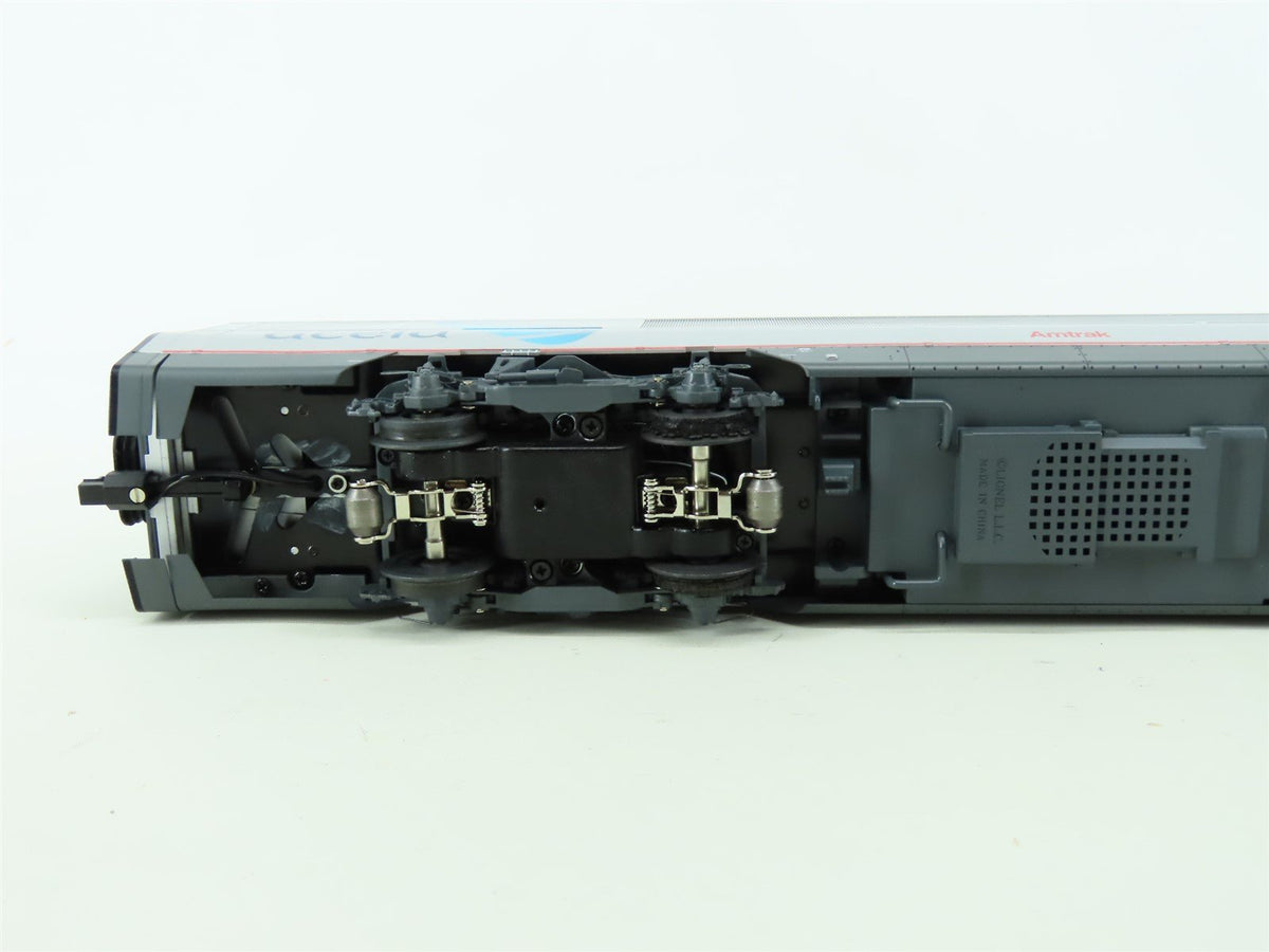 O 3-Rail Lionel 6-31714 AMTK Amtrak Acela Train Set w/ 6-15584 Add-on Set