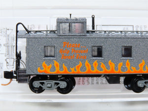 N Micro-Trains MTL 10000260 Smokey Bear Offset Cupola Fire Prevention Caboose