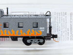 N Micro-Trains MTL 10000260 Smokey Bear Offset Cupola Fire Prevention Caboose