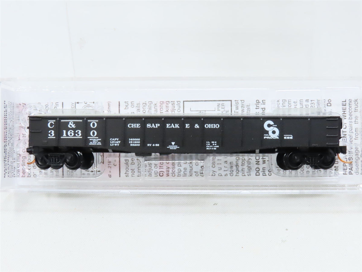 N Micro-Trains MTL 10500160 C&amp;O Chesapeake &amp; Ohio 50&#39; Gondola #31630 w/Load