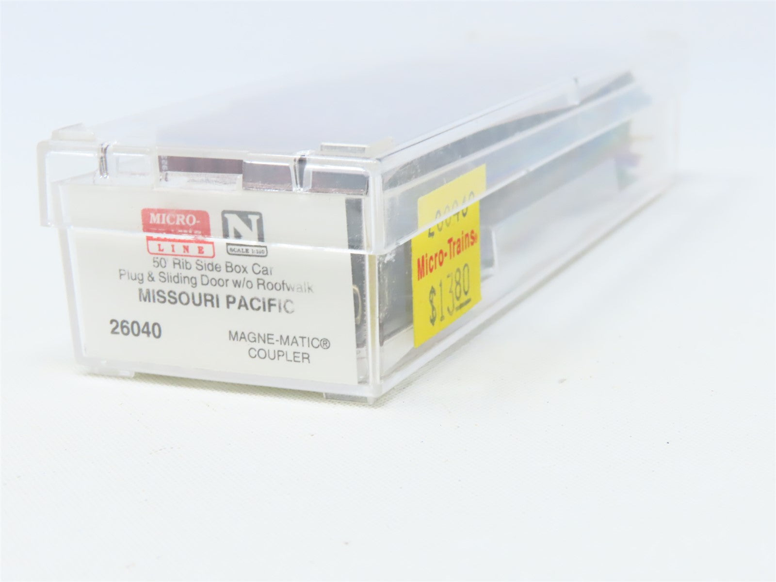 N Scale Micro-Trains MTL 26040 MP Mo-Pac Eagle 50' Rib Side Box Car #367923