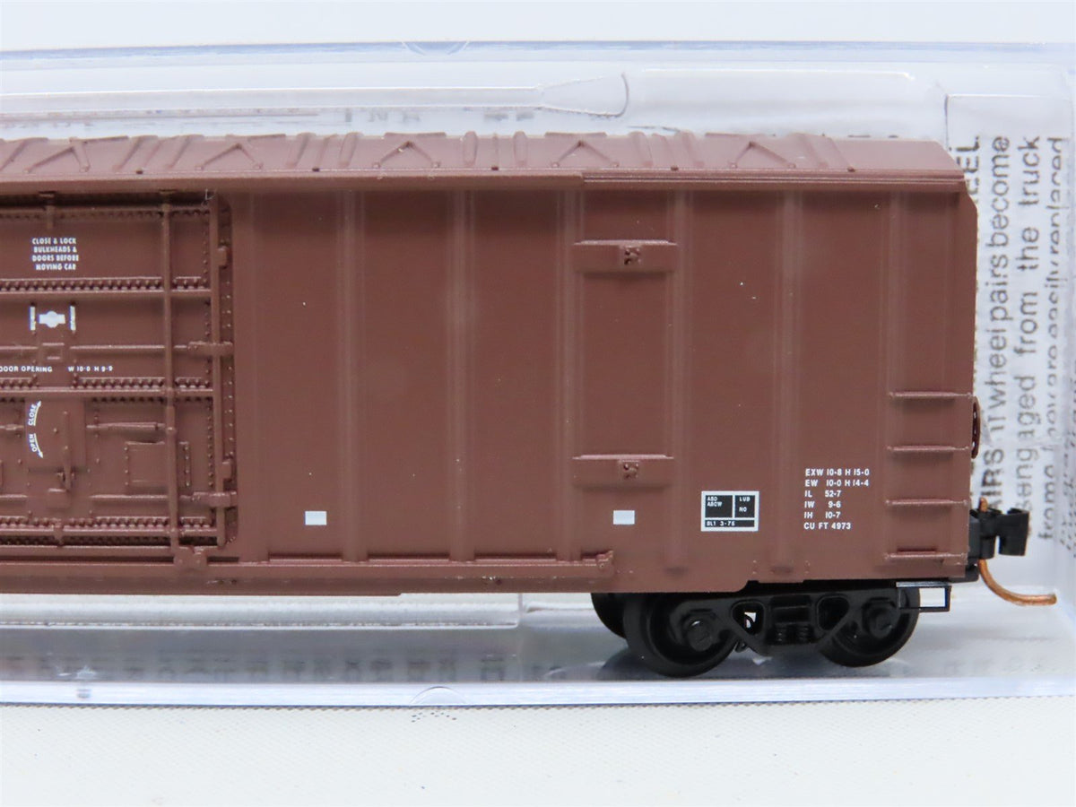 N Scale Micro-Trains MTL 02700300 BNSF Railway 50&#39; Rib Side Box Car #714083