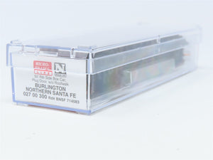 N Scale Micro-Trains MTL 02700300 BNSF Railway 50' Rib Side Box Car #714083