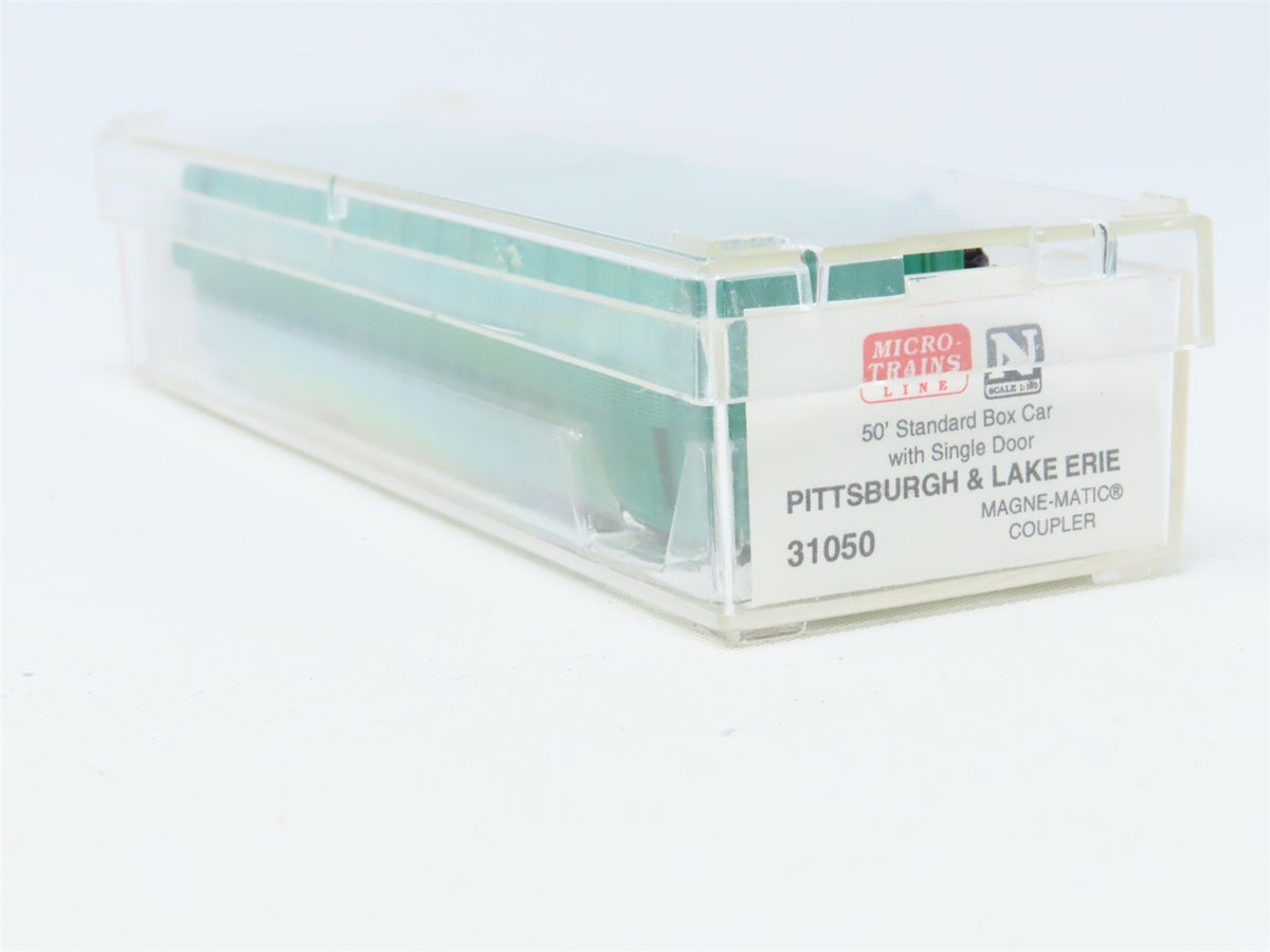 N Scale Micro-Trains MTL 31050 P&amp;LE Pittsburgh &amp; Lake Erie 50&#39; Box Car #23023