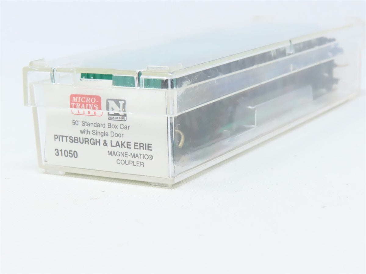 N Scale Micro-Trains MTL 31050 P&amp;LE Pittsburgh &amp; Lake Erie 50&#39; Box Car #23023