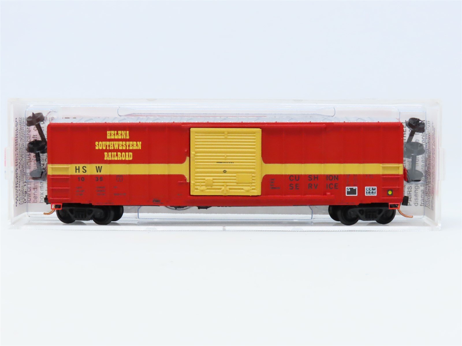 N Micro-Trains MTL 25640 HSW Helena Southwestern 50' Rib Side Box Car #1036