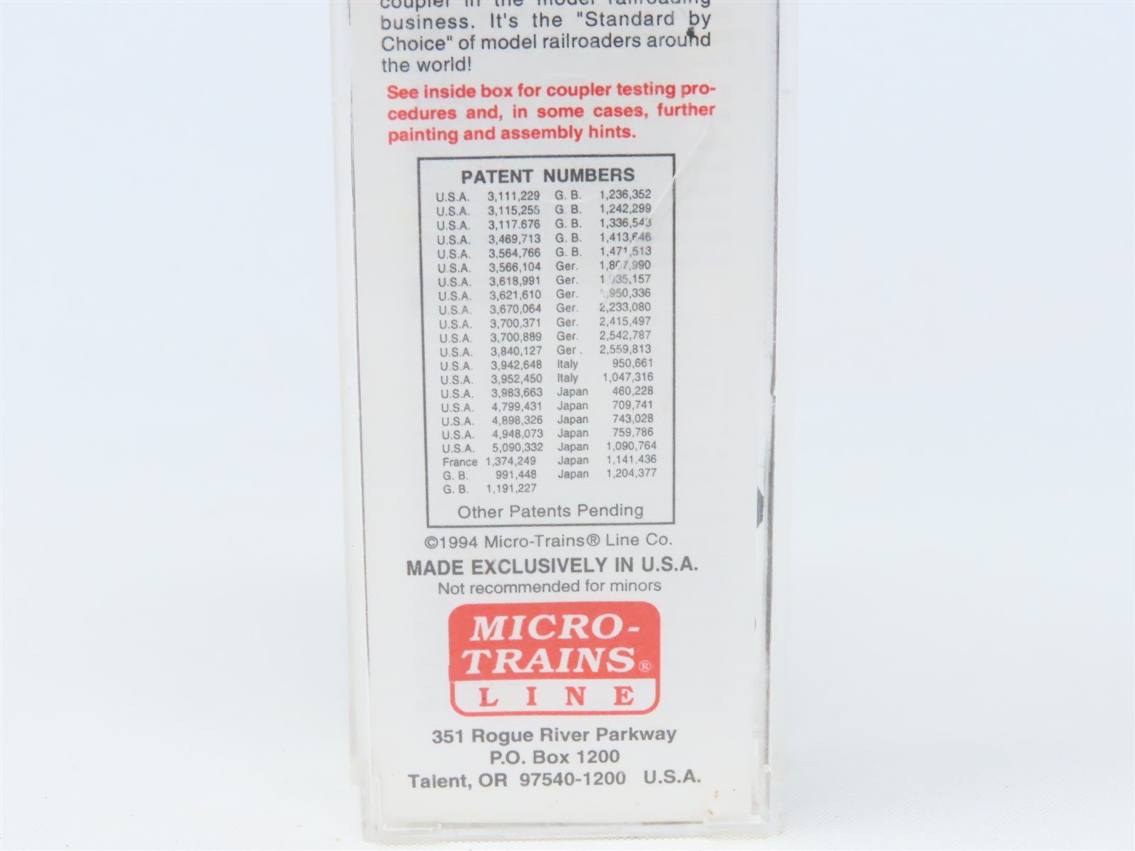 N Scale Micro-Trains MTL 30060 SSW Cotton Belt 50' Hydra-Cushion Box Car #67317