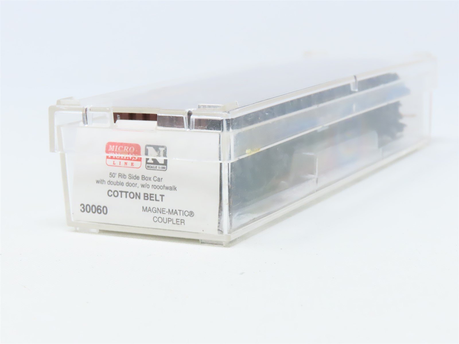 N Scale Micro-Trains MTL 30060 SSW Cotton Belt 50' Hydra-Cushion Box Car #67317
