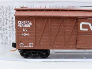 N Micro-Trains MTL 02800160 CV Central Vermont 40' Box Car #40141 w/Freight Load
